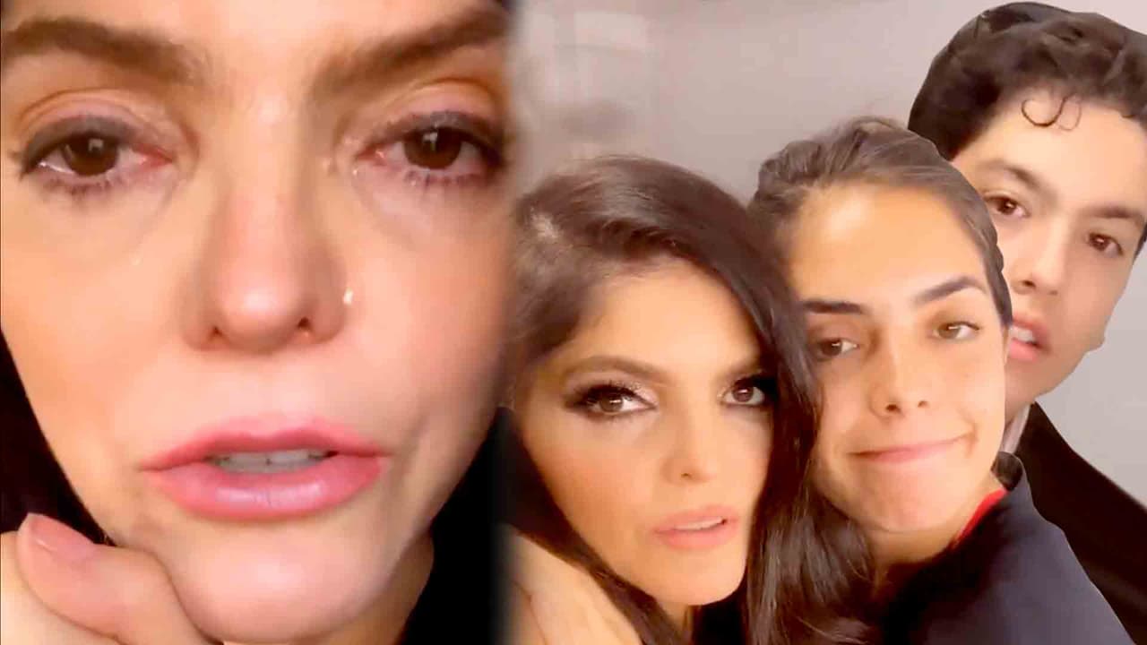 Llorando, Ana Bárbara agradece a los hijos de Mariana Levy (y a los suyos) aguantar sus "ausencias" como madre