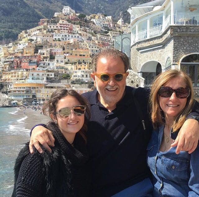 Para el Gordo estar con su familia es lo mejor, sobre todo cuando viajan juntos.