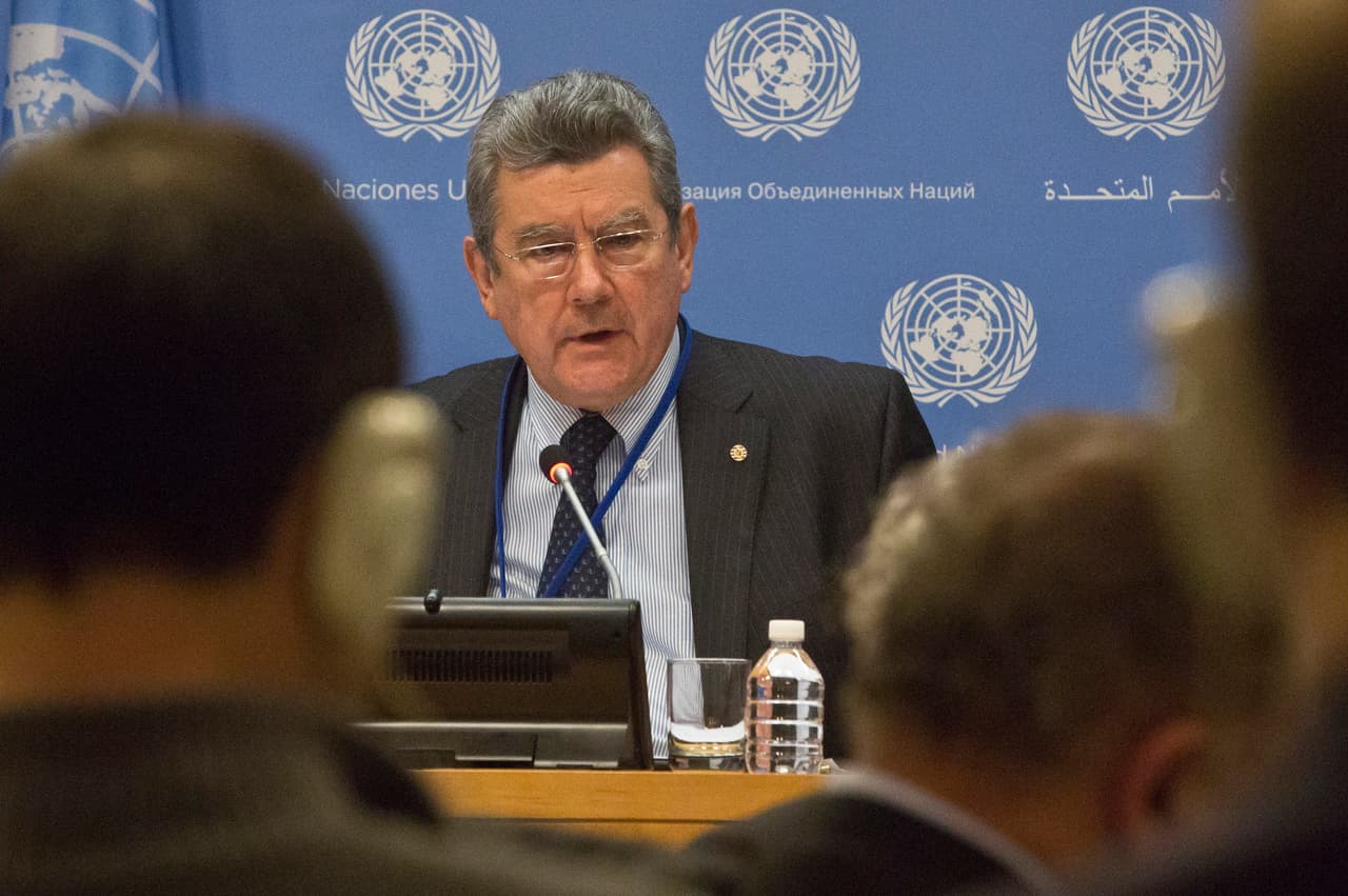 Elvio Roselli, embajador uruguayo en la ONU