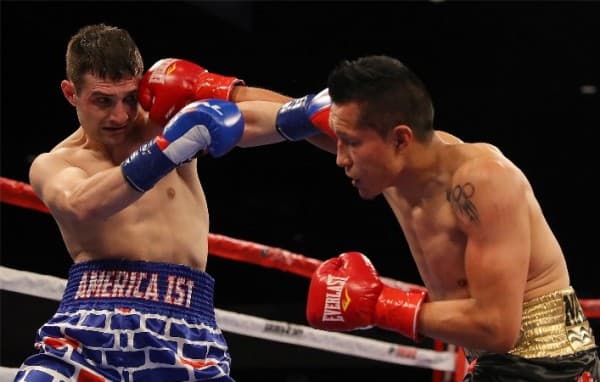 'Bandido' Vargas noqueó a rival con shorts inspirados en muro de Donald Trump 