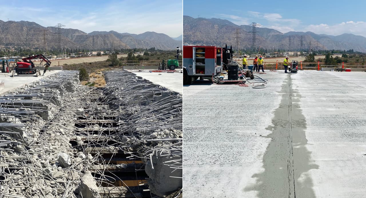 Reabren la autopista 210 tras cinco días de labores de construcción en Irwindale