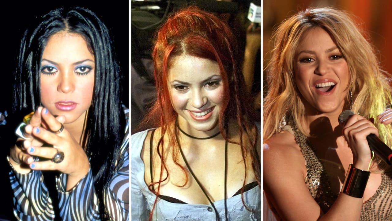 Shakira cumple 46 años: mira la evolución de su look a lo largo de su carrera