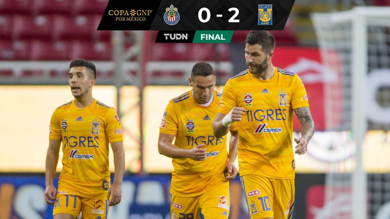 ¡Tigres vence a las Chivas con doblete de monsieur Gignac!