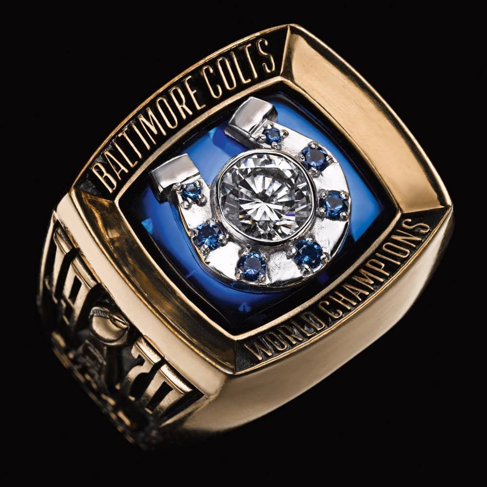 Super Bowl V | La colección completa de todos los anillos del Super Bowl.