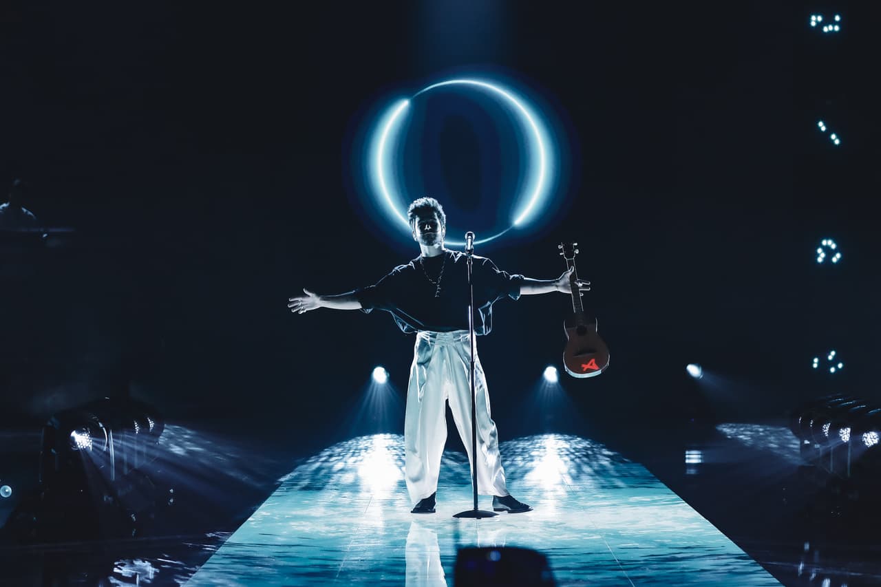 Camilo cantó por primera vez la canción 'Favorito'.