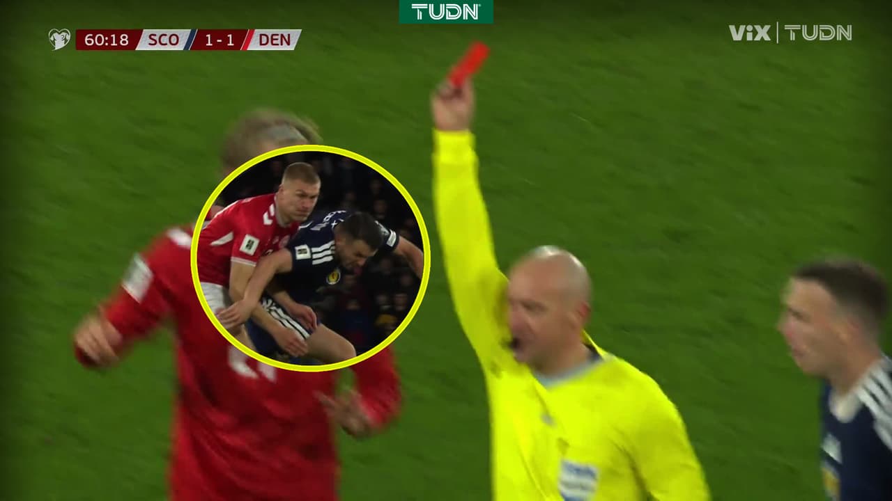 ¡Se viene la noche a Dinamarca! Rasmus Nissen Kristensen es expulsado