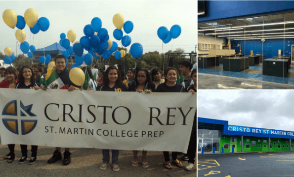 La secundaria Cristo Rey St. Martin College Prep High en Waukegan estrena instalaciones