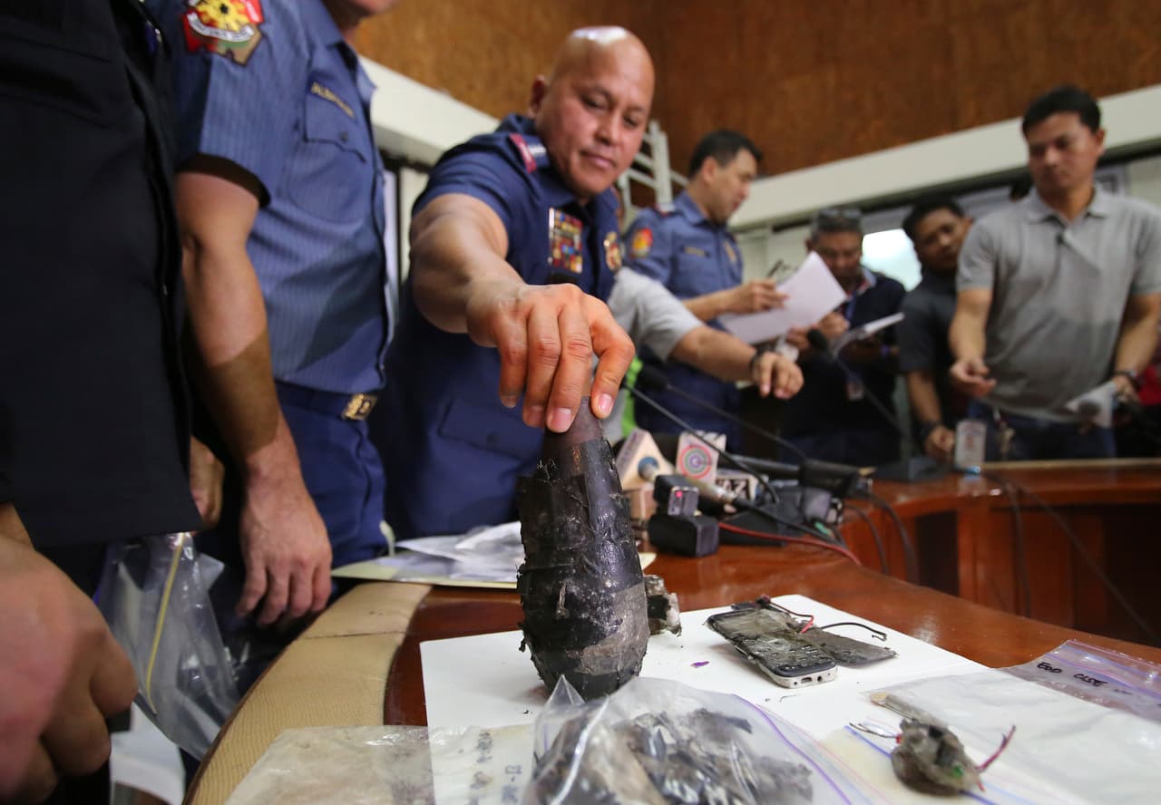 Desactivan una bomba casera cerca de la embajada de Estados Unidos en Filipinas