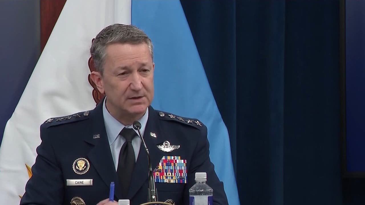 Ofensiva en Irán | "El trabajo apenas comienza": General Dan Caine advierte que la presión sobre Teherán será continua