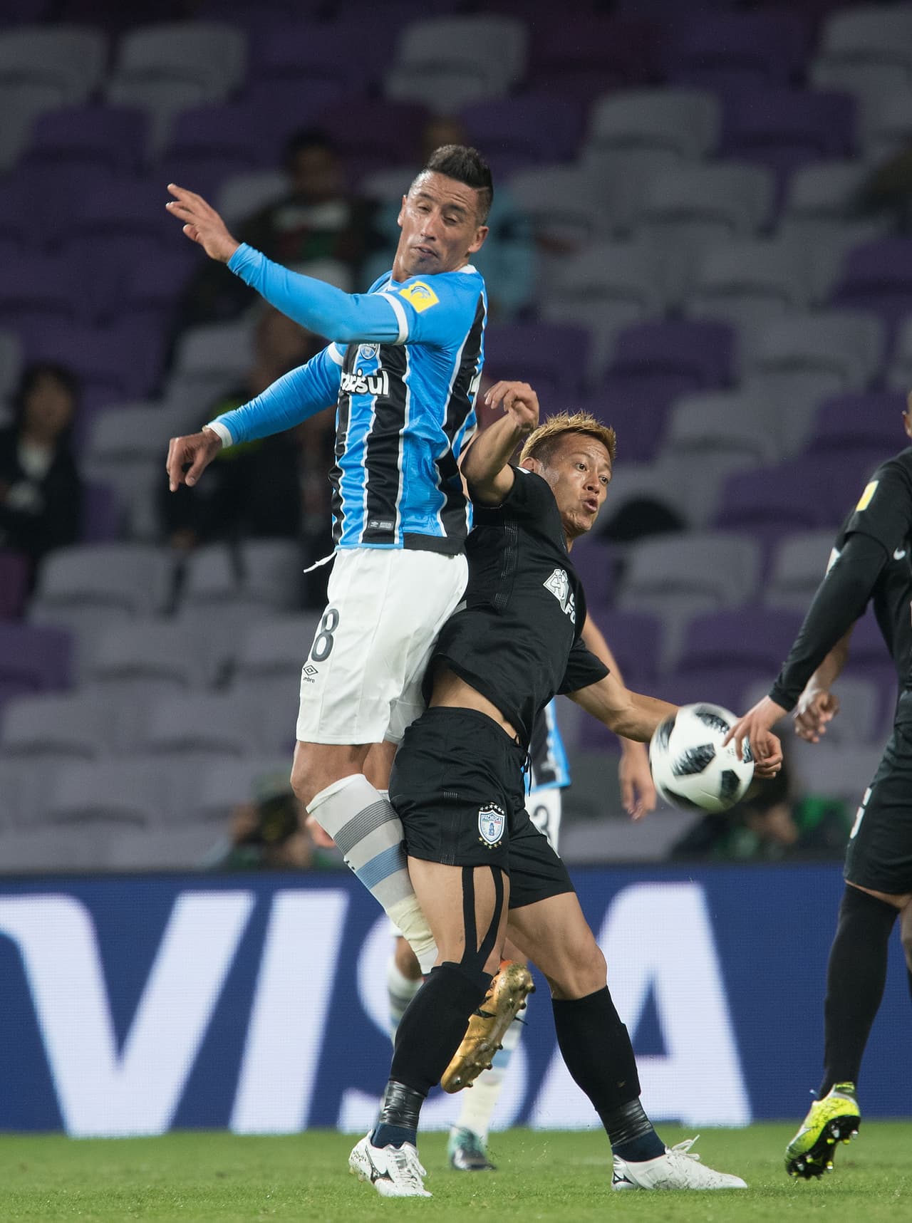 Aunque Gremio se suponía superior, el Pachuca supo detenerlo y jugadores como Lucas Barrios no pesaron en el partido.
