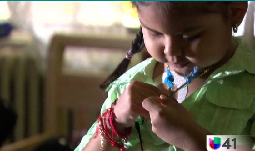 Familia hispana busca un donante para su princesa