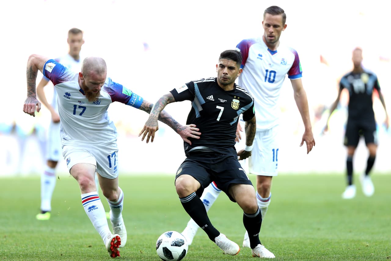 La entrada de Ever Banega le sirvió a Argentina para tener más dominio de balón en el segundo tiempo.
