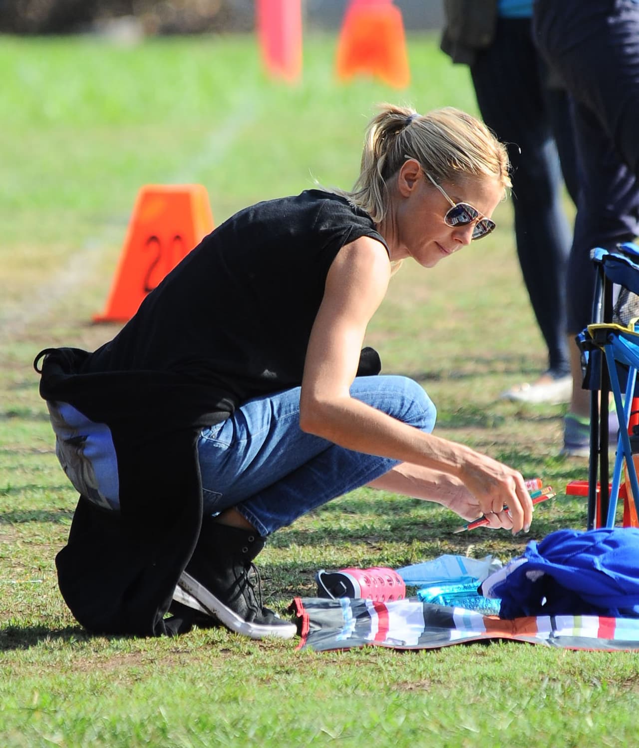 Al terminar de elegir sus calabazas perfectas para halloween, Heidi se paseo por el lugar e hizo un par de compras más.