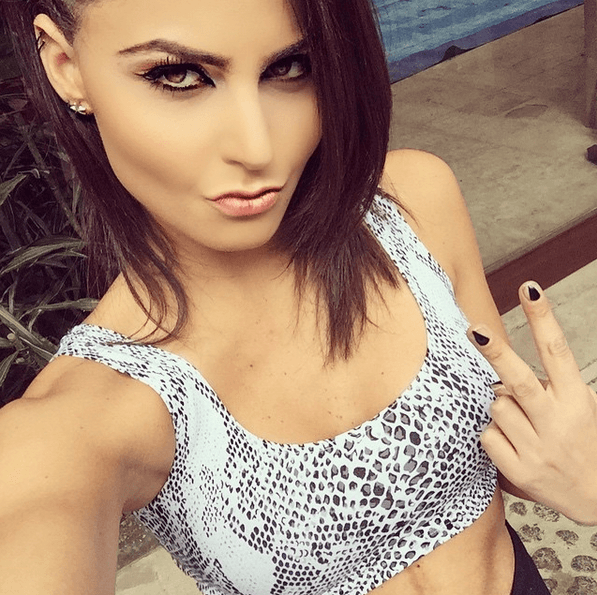 Scarlet interpretó a “Rocío” una joven rebelde con una personalidad muy peculiar.