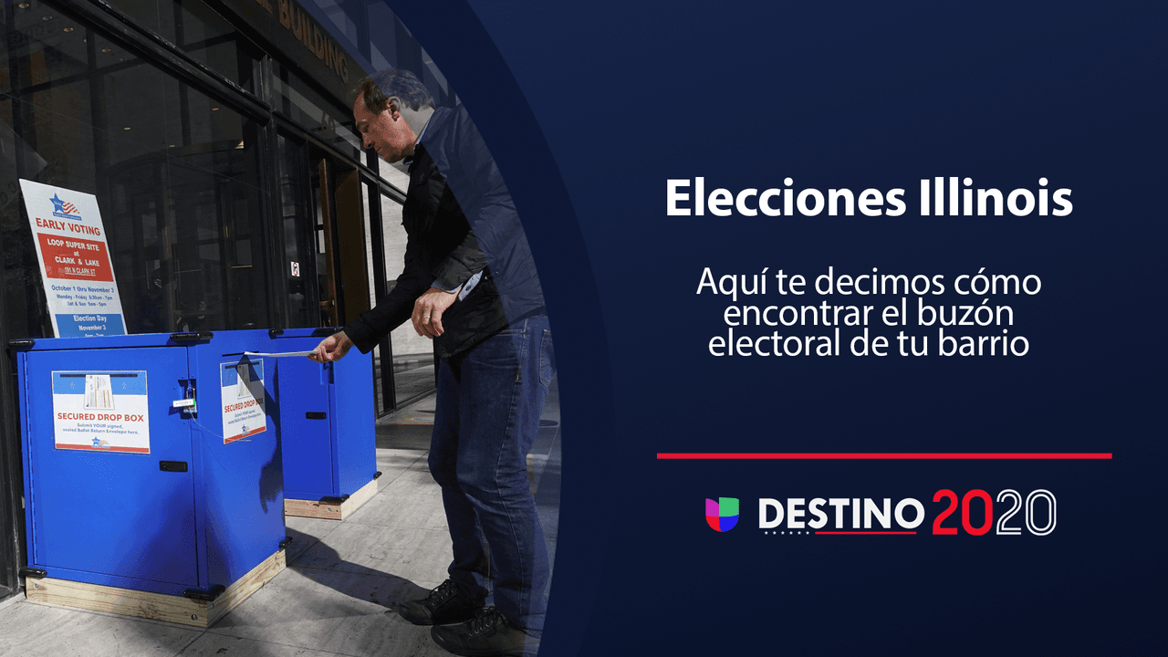Busca los buzones electorales cerca de tu barrio en Chicago para depositar tu boleta