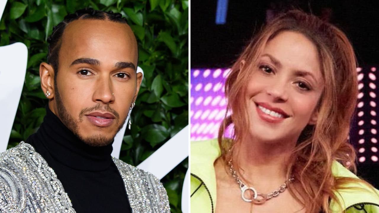 ¿Lewis Hamilton dejó atrás el supuesto enojo contra Shakira? Así reacciona a su aparición