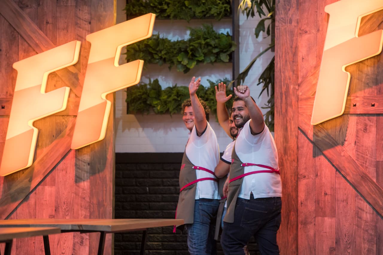 Los Gudiño se despidieron con una gran sonrisa.