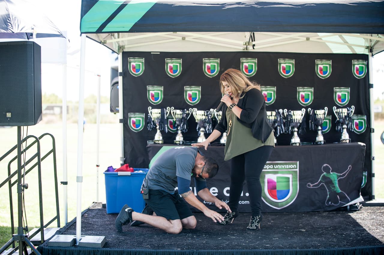 Diversión familiar en Copa Univision Fresno.