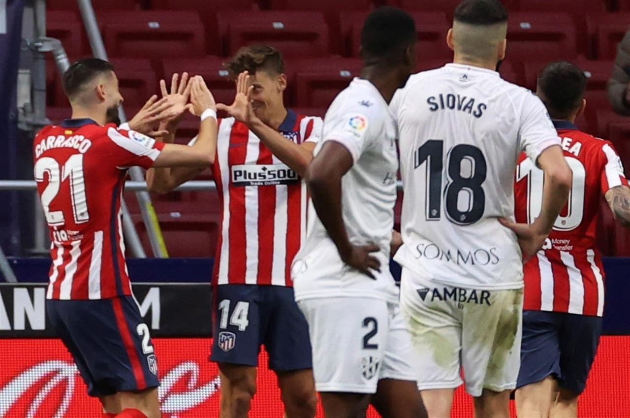 Héctor Herrera pide calma en la cima de La Liga