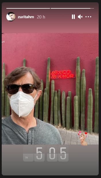 Este viernes 26 de febrero, en el segundo aniversario de su muerte, Humberto Zurita usó su cuenta de Instagram para compartir con sus seguidores un mensaje dirigido a la actriz.