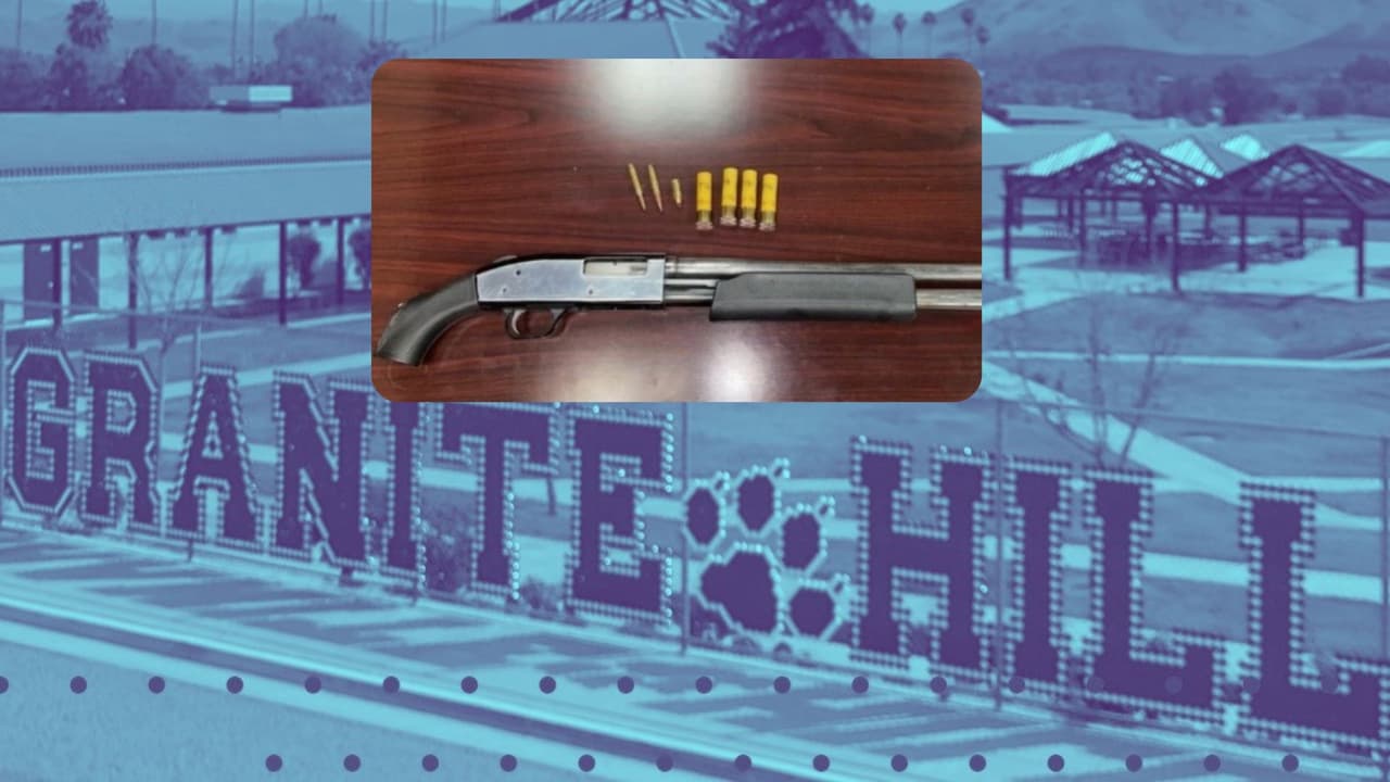 Un hombre buscado por la policía es arrestado con una escopeta cerca de una escuela de Porterville