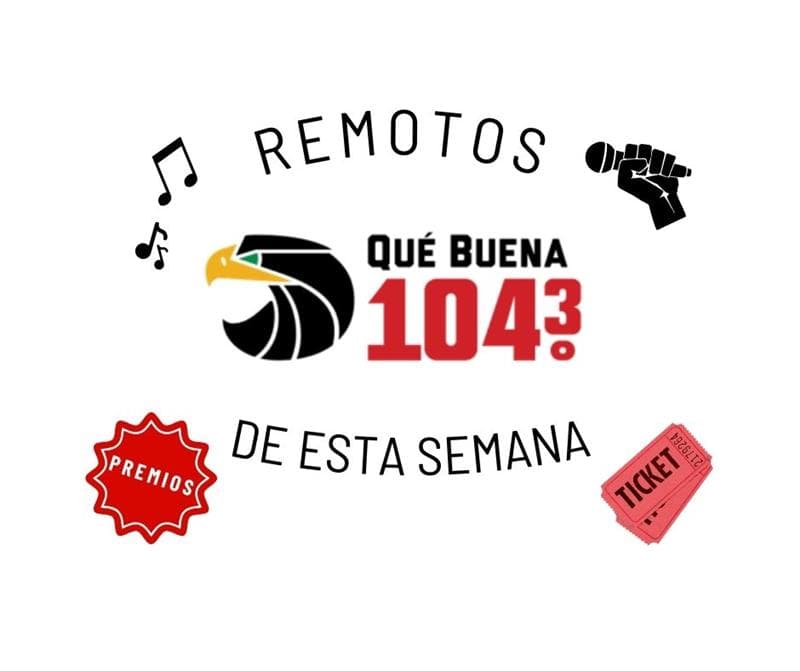 Eventos de la semana!! Noviembre 8 al 9 de Noviembre