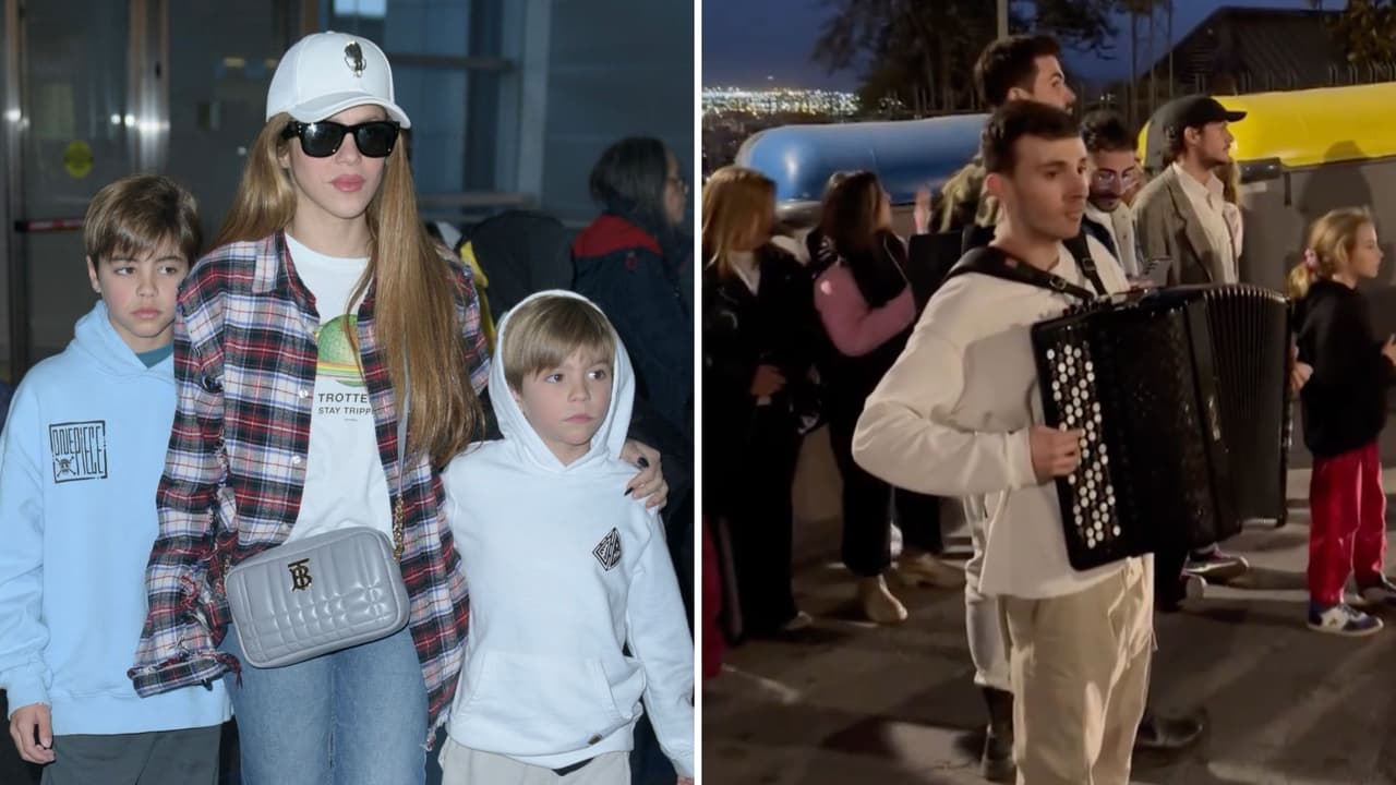 Fans despiden a Shakira con acordeón y hasta helicóptero en plena mudanza: así dice adiós a Barcelona