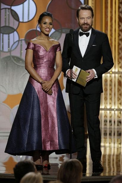 Kerry Washington y Bryan Cranston