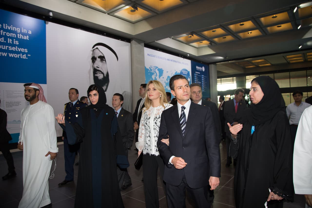 El estilo conservador de la primera dama de México.