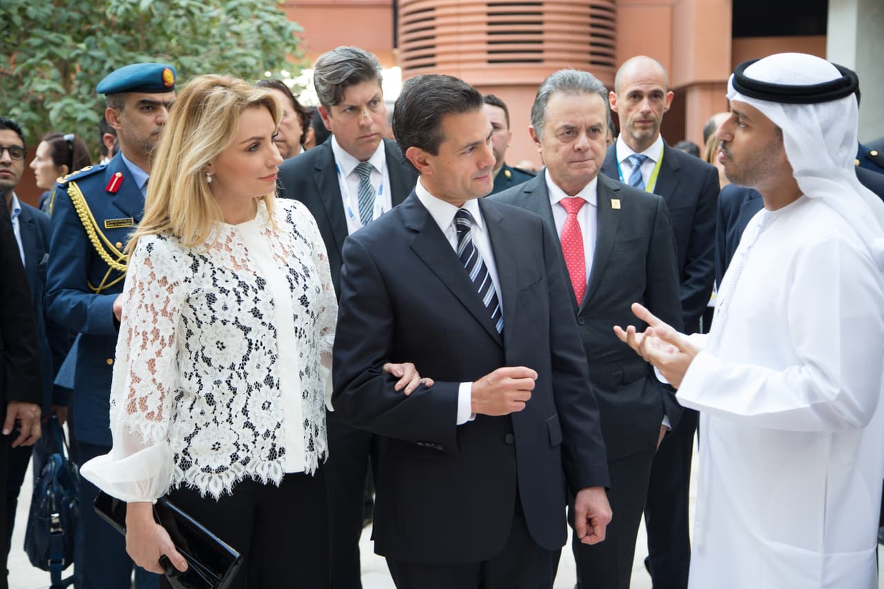 El estilo conservador de la primera dama de México.