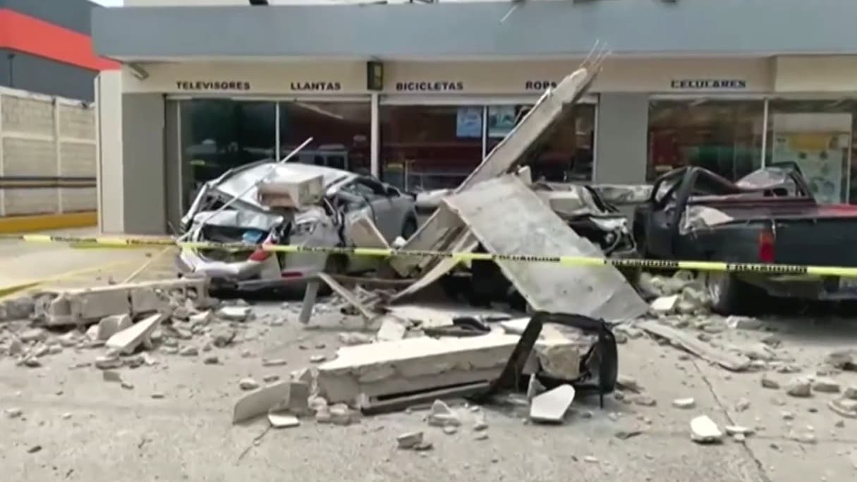 En video: sismo sacude México por tercera vez en la misma fecha; hay dos personas muertas