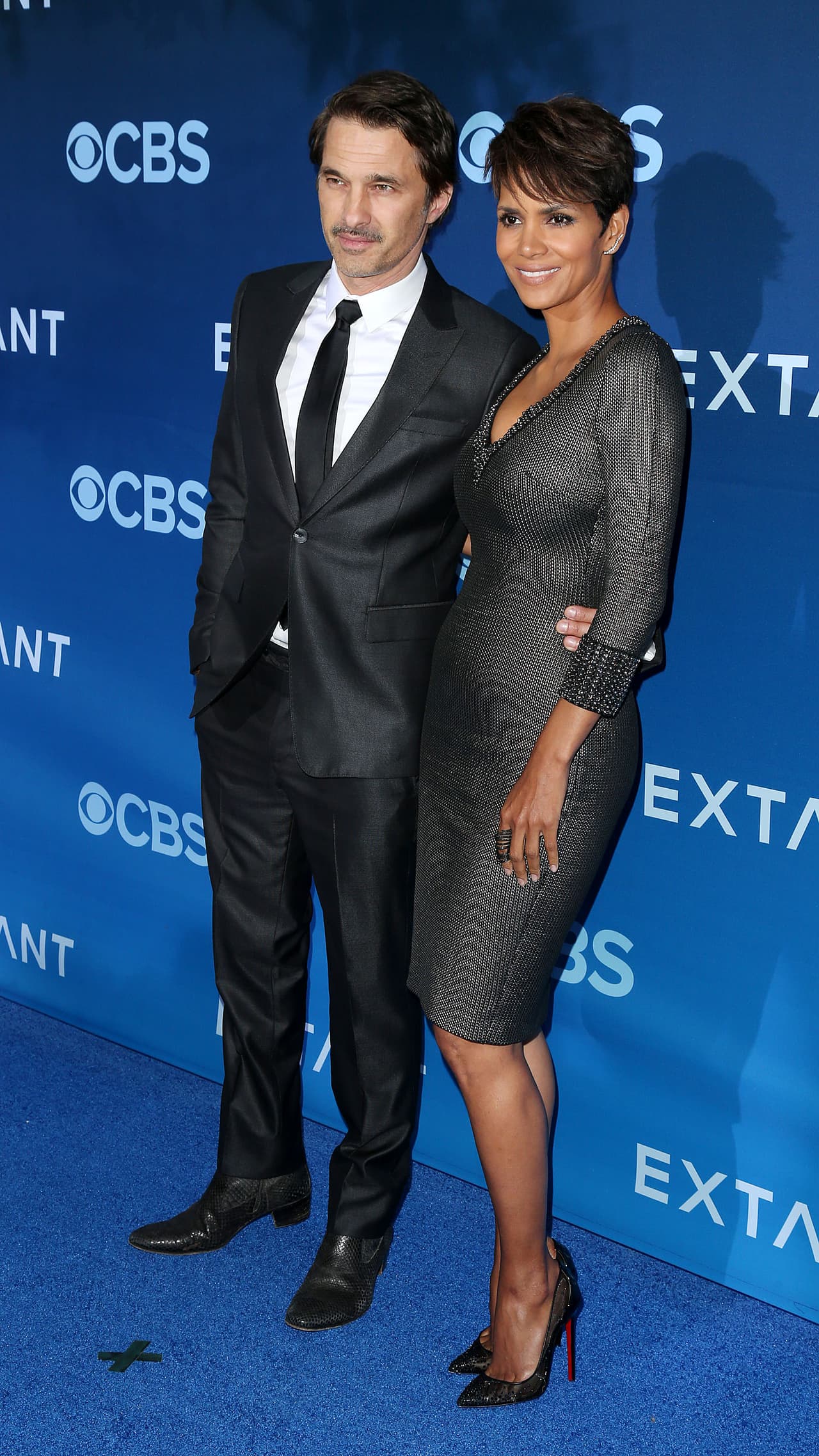 A principios de enero, Halle y Olivier salían de la terminal con los pequeños Nahla y Maceo.