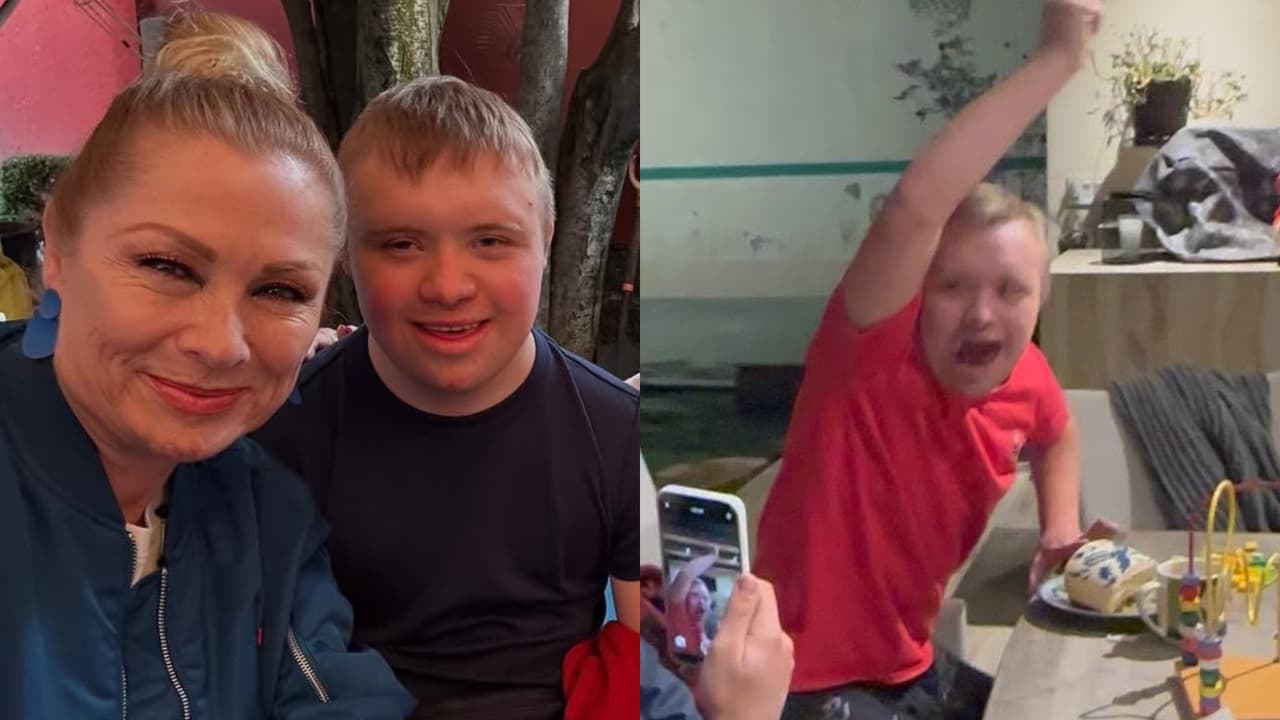 Al hijo de Lety Calderón le salió dos veces el Niño en la Rosca de Reyes y su reacción fue épica