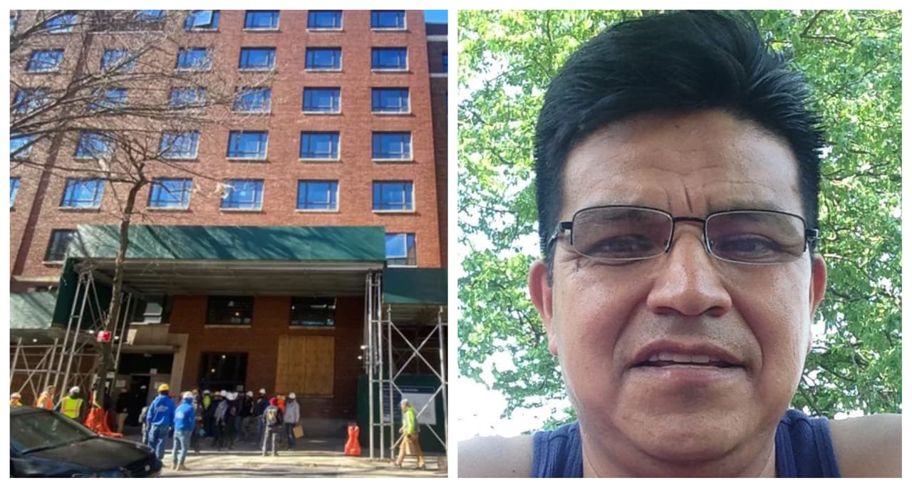 Lloran muerte de un padre ecuatoriano de seis hijos que trabajando cayó de un octavo piso en Brooklyn