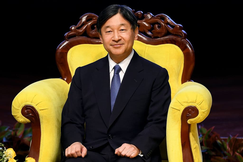 Naruhito, el príncipe heredero de Japón