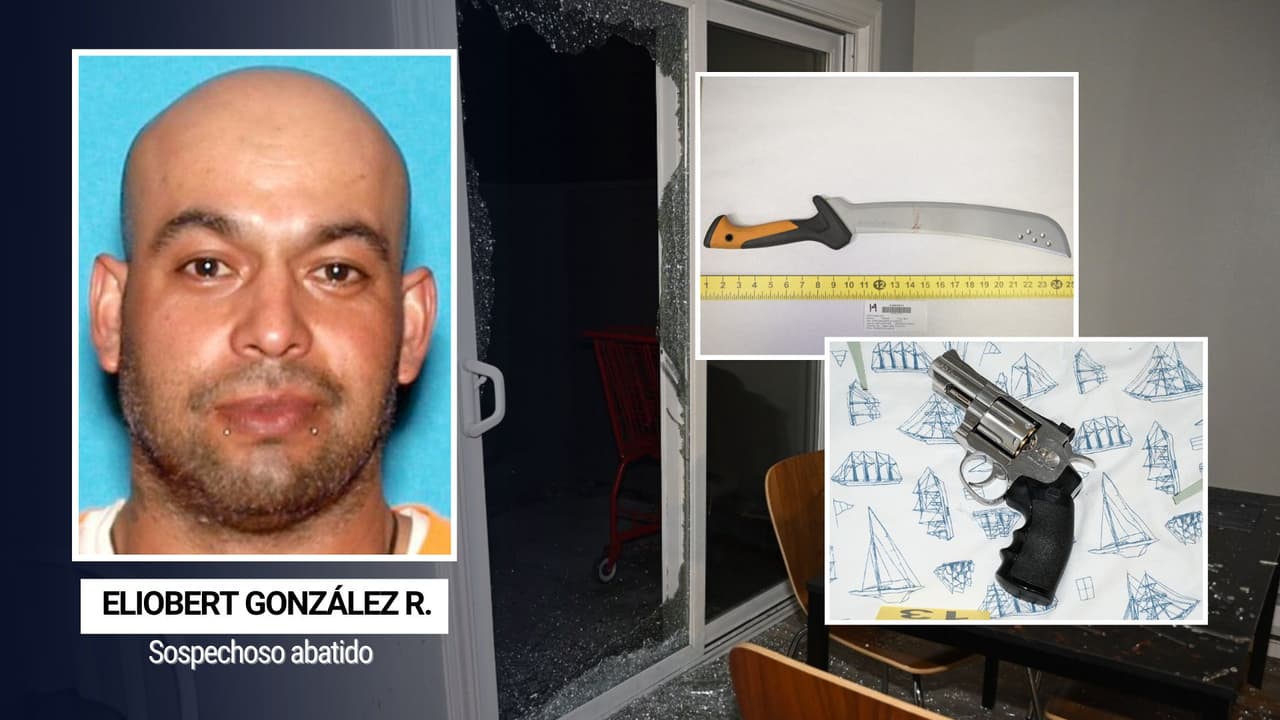 Esto se sabe del sujeto que aterrorizó a una familia con un machete en San José y fue abatido por la policía