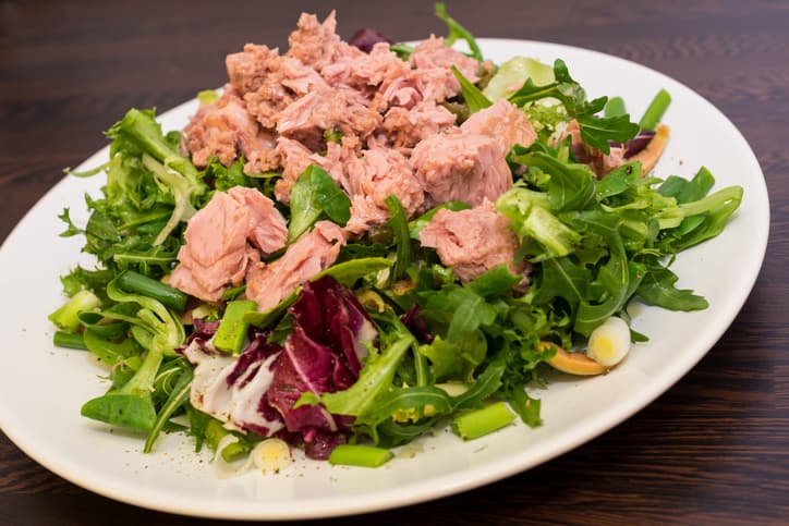 Ensalada de arúgula con atún | Reto 28