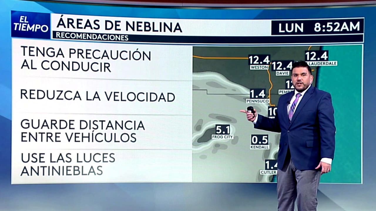 Pronóstico del tiempo hoy en Miami: Formación de tormentas; el termómetro alcanzará 87 °F