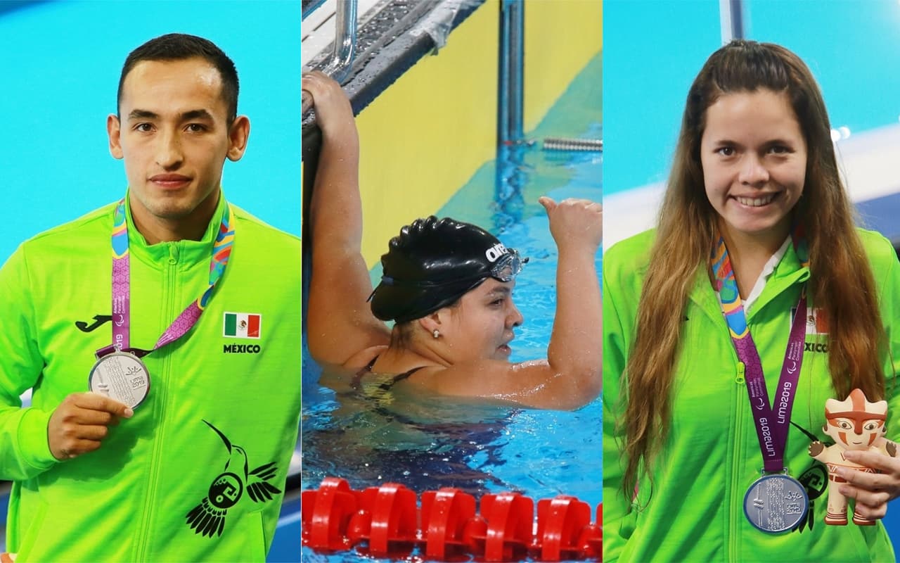 Jornada de éxito en la natación de los Parapanamericanos para México