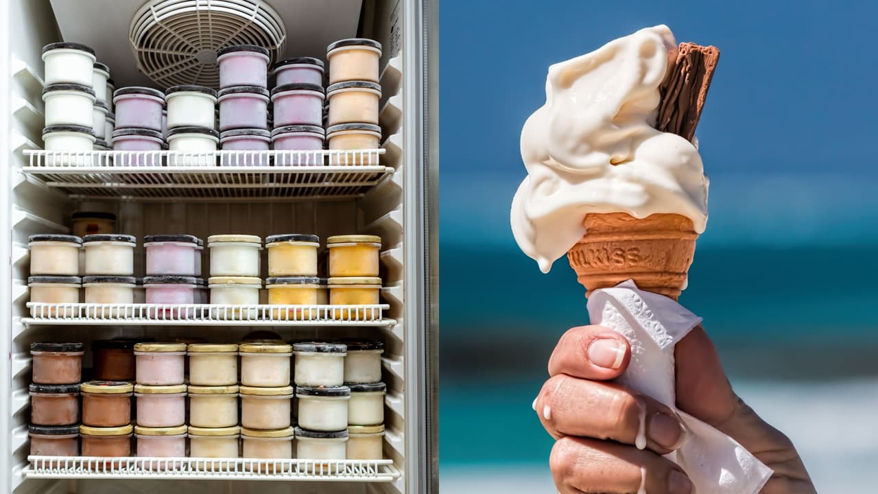 Cómo guardar helado sobrante: truco que evita que se congele por completo