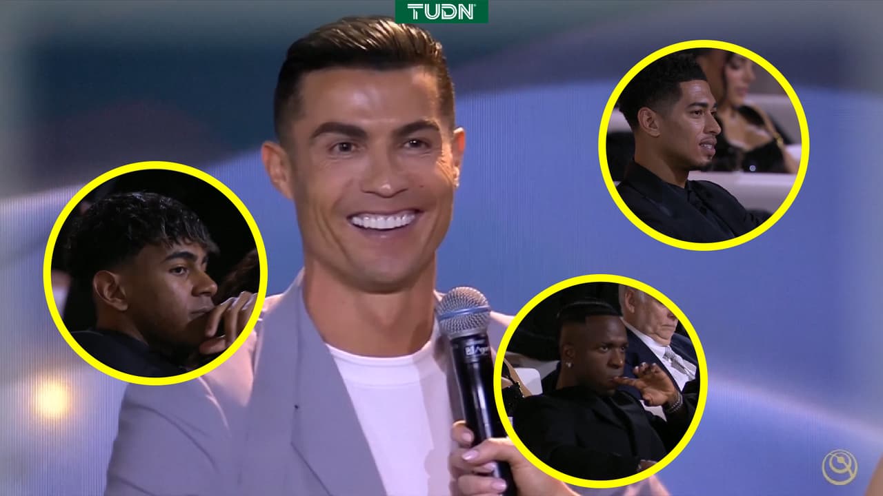 Cristiano se ríe del físico de Lamine y Vinícius: "No están mejor que yo"