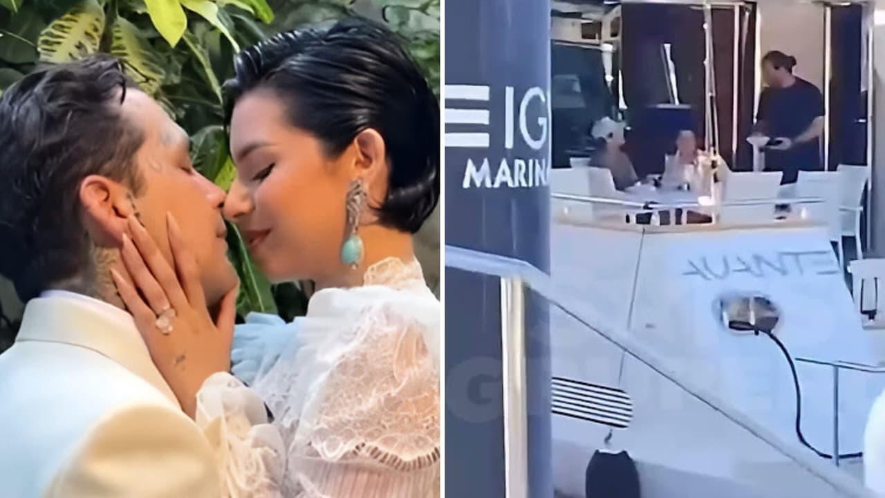 Nodal y Ángela Aguilar estarían pagando una fortuna de renta por el yate para su luna de miel 