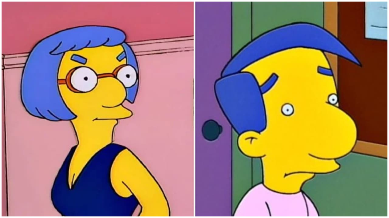 Luann Van Houten es la mamá de Milhouse.