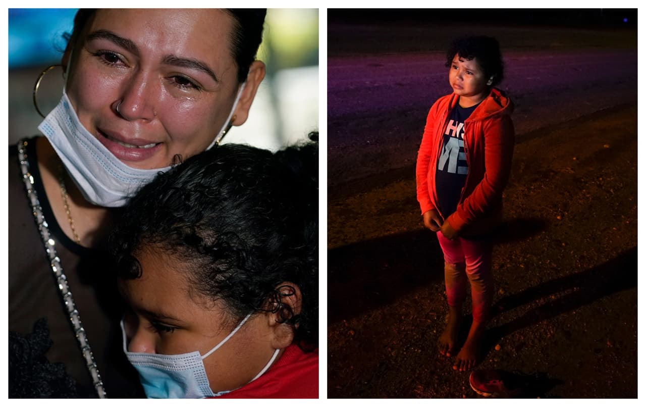 Se reúne con su hija la hondureña que supo que la menor había cruzado la frontera al ver su foto en Univision