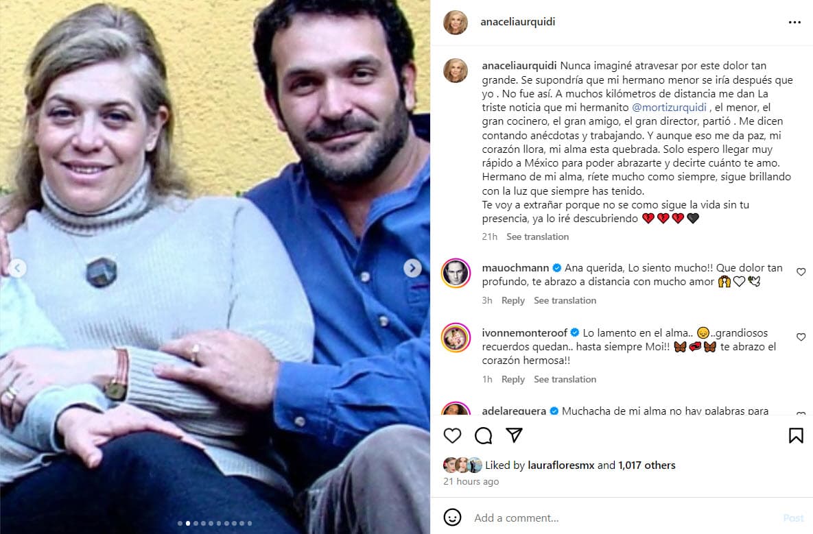 Muere Moisés Urquidi.