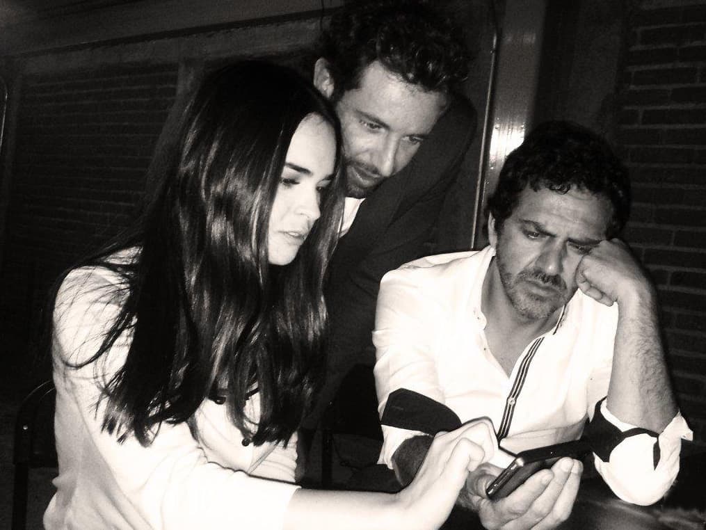 ¿Pues qué estarían viendo que estaban tan concentrados?