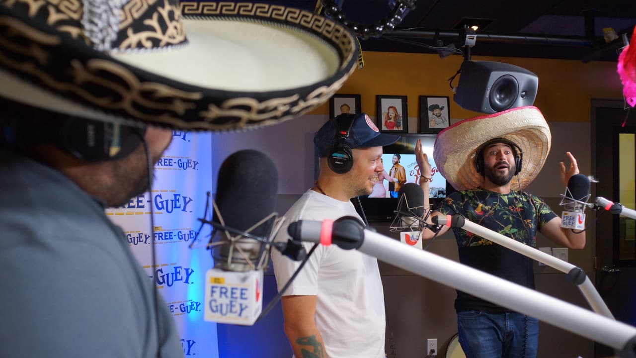 Residente se la pasó a todo dar con El Tambochi y El Compa Ivan.