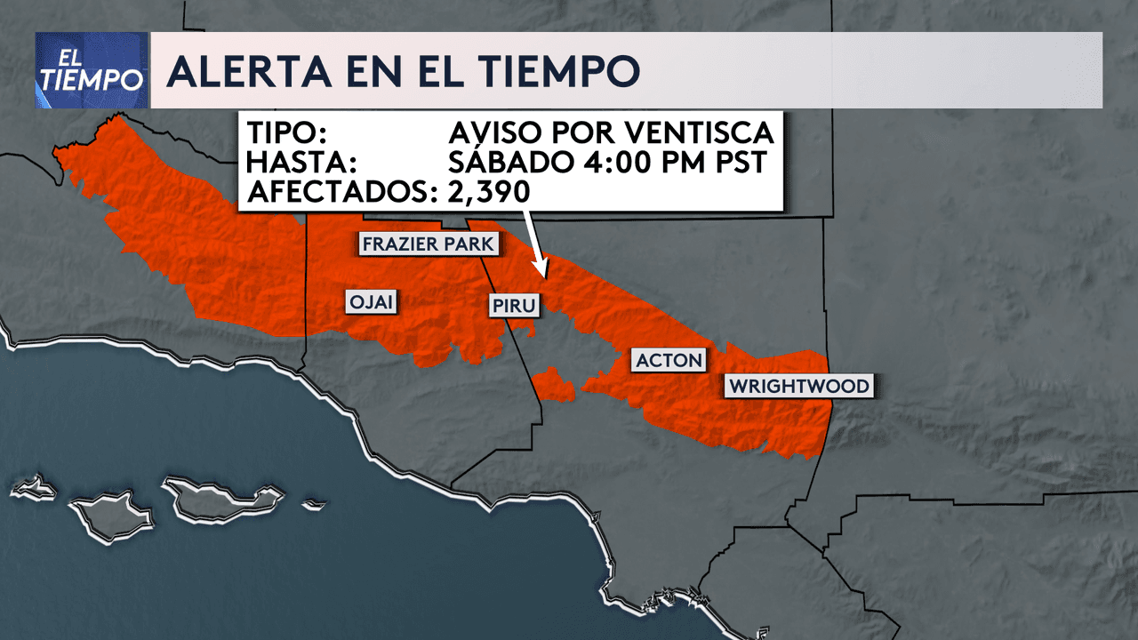 Histórico Aviso de Blizzard para Los Ángeles y Ventura