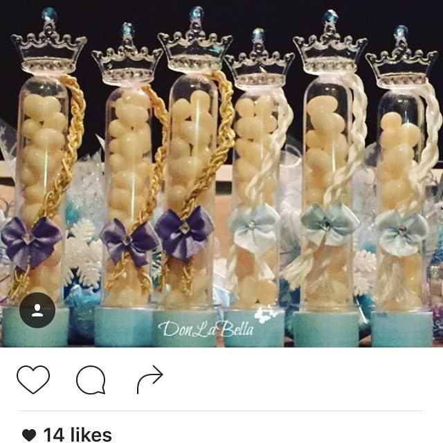 Estos fueron algunos de los dulces que dieron.