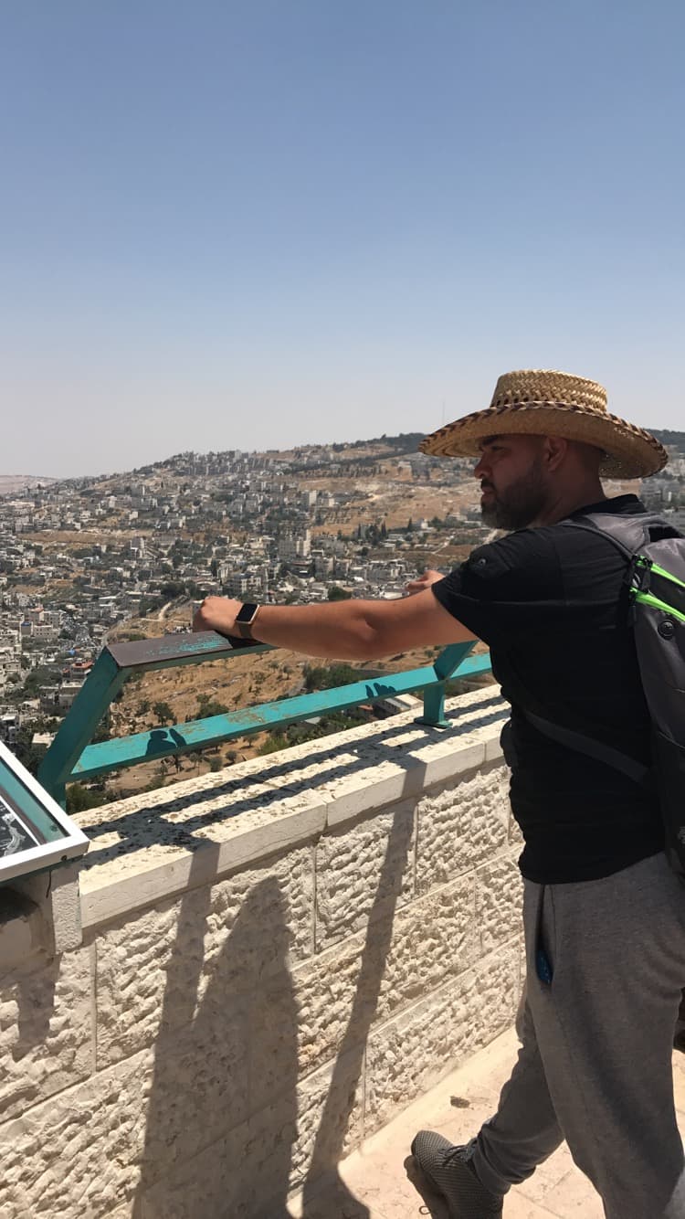 Así fue la visita de Raúl 'El Pelón' por los lugares más impresionantes de Tierra Santa.